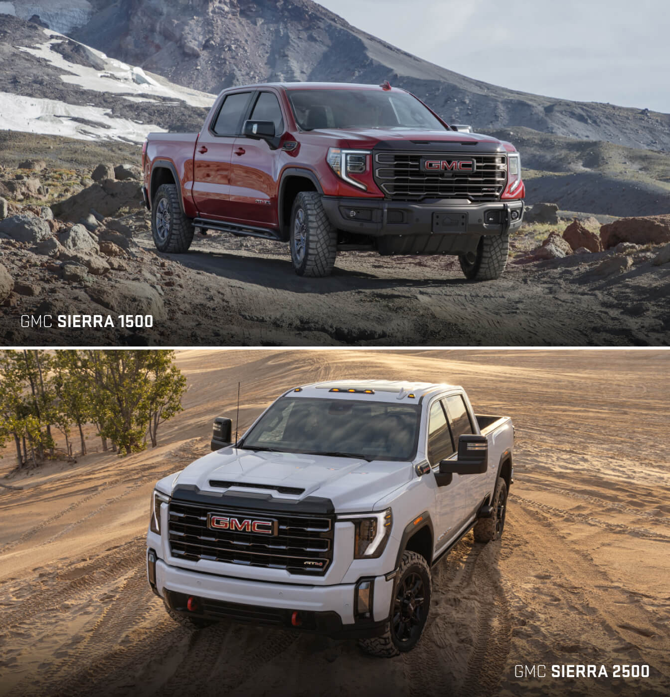 Pickup Truck Comparison 2024 GMC Sierra 1500 Vs. 2500 HD
