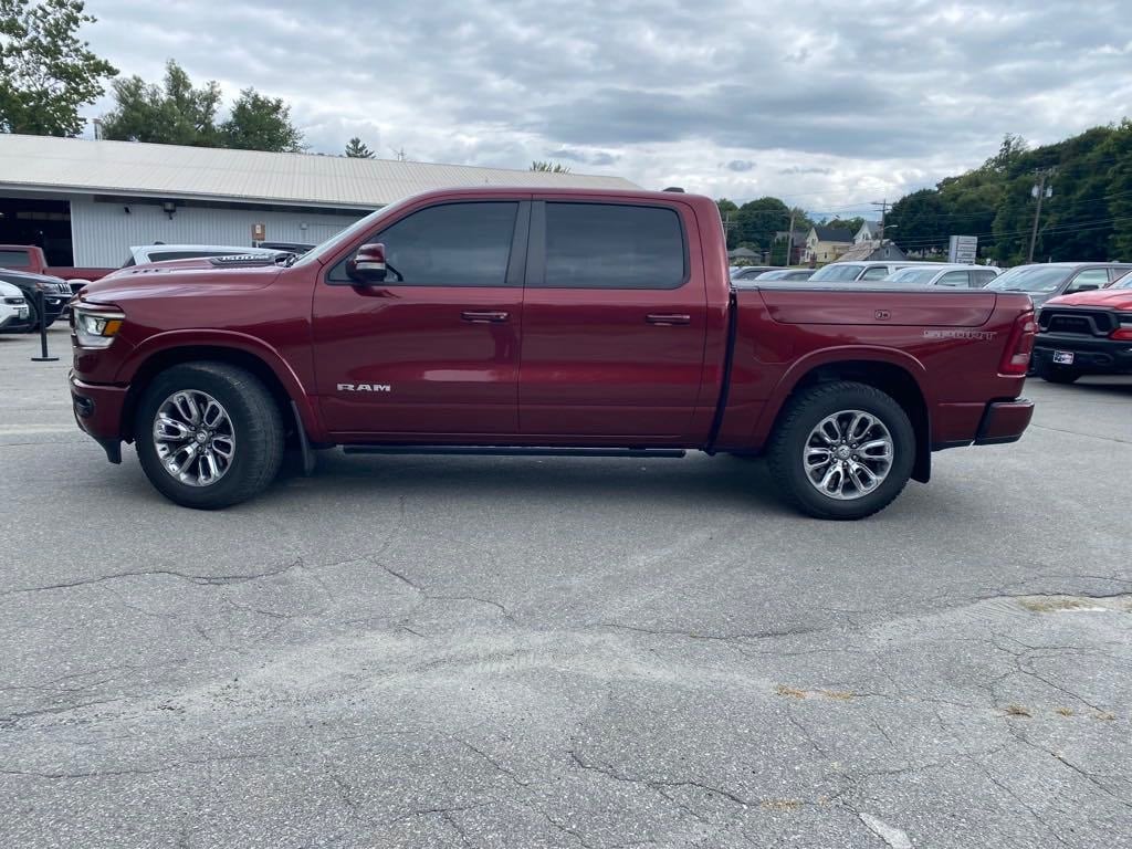 Used 2020 RAM Ram 1500 Pickup Laramie with VIN 1C6SRFJT9LN203297 for sale in Springfield, VT