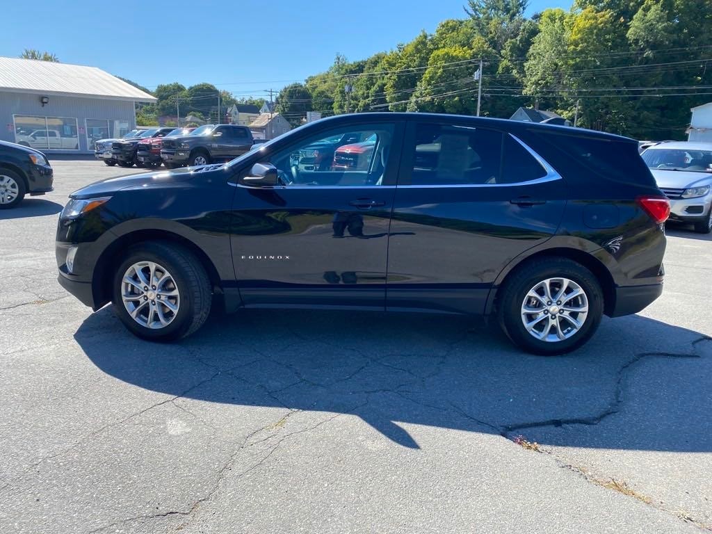 Used 2021 Chevrolet Equinox LT with VIN 3GNAXUEV7ML370146 for sale in Springfield, VT