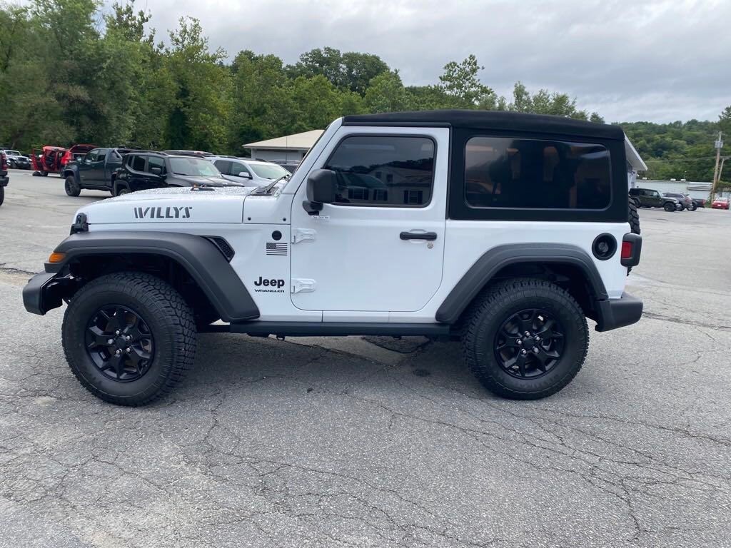 Used 2020 Jeep Wrangler Willys with VIN 1C4GJXAN0LW236695 for sale in Springfield, VT