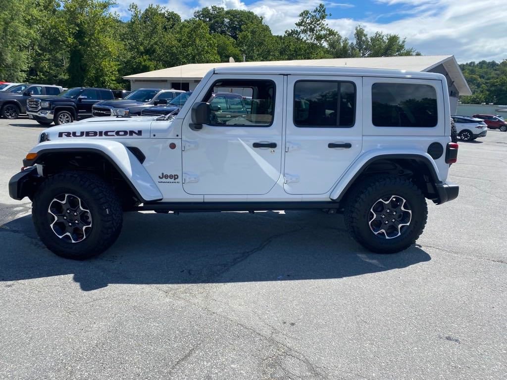 Used 2023 Jeep Wrangler 4-Door Rubicon with VIN 1C4HJXFG3PW669187 for sale in Springfield, VT