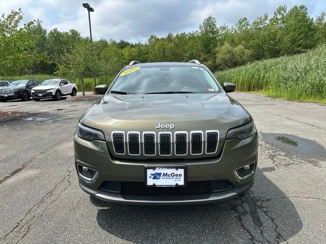 Used 2020 Jeep Cherokee Limited with VIN 1C4PJMDX1LD509022 for sale in Barre, VT