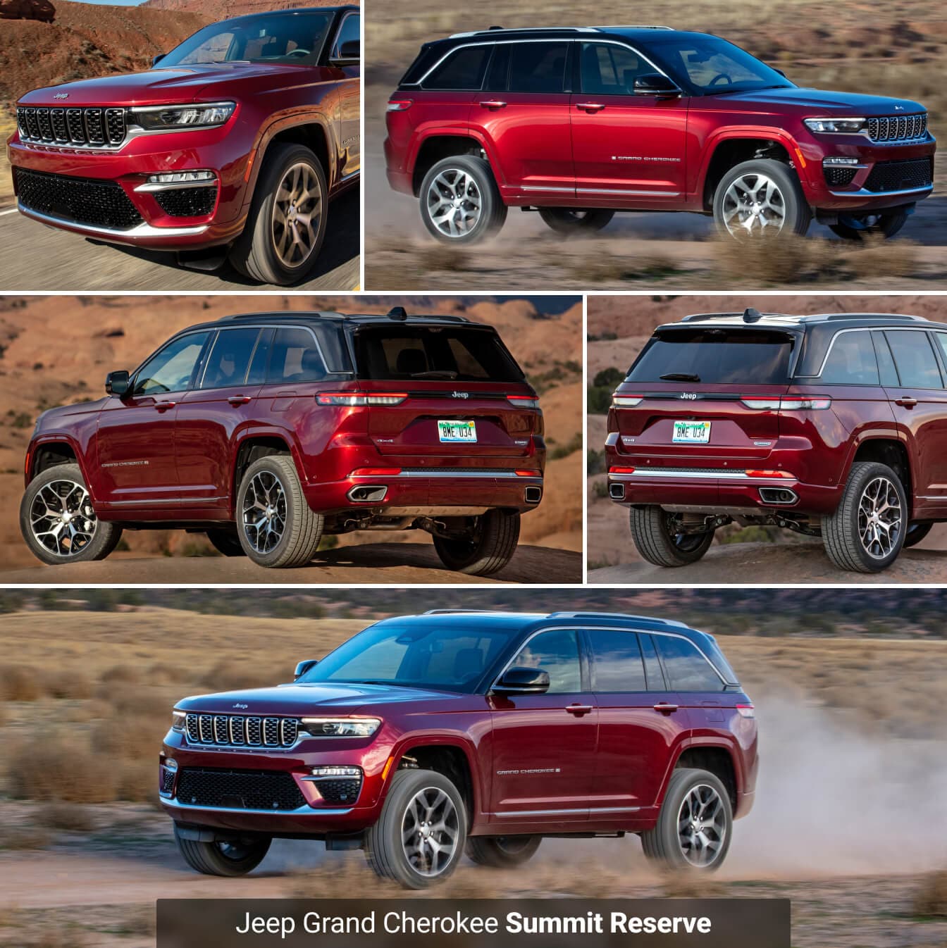 Jeep Grand Cherokee Summit Reserve Exterior View