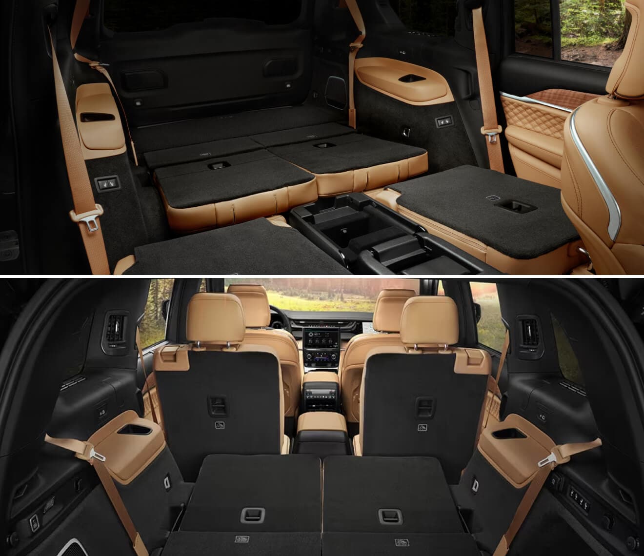 Jeep Grand Cherokee vs. Jeep Cherokee Dimensions: Cargo Space & Size