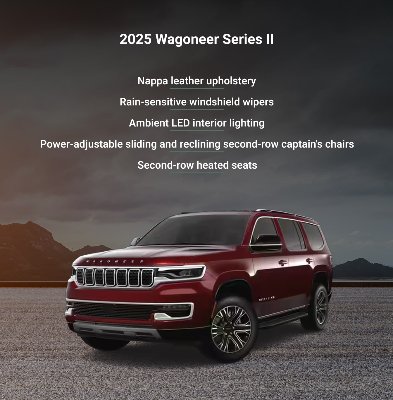 2025 Wagoneer Series II