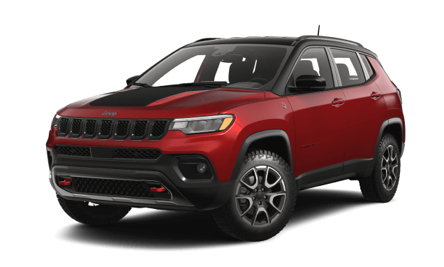 2026 Compass Trailhawk® 4X4 in Red Hot Pearl