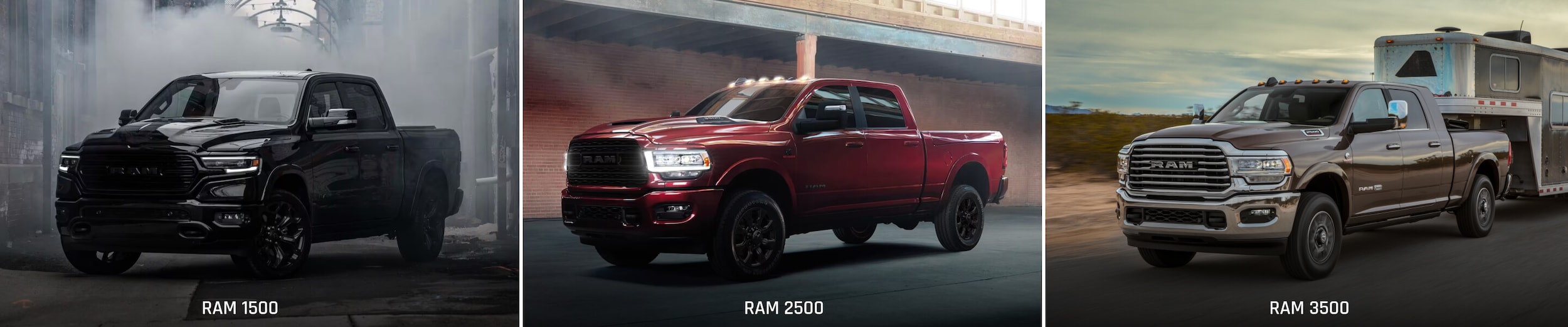 2024 Ram 1500 Vs. 2500 Vs. 3500 Comparison