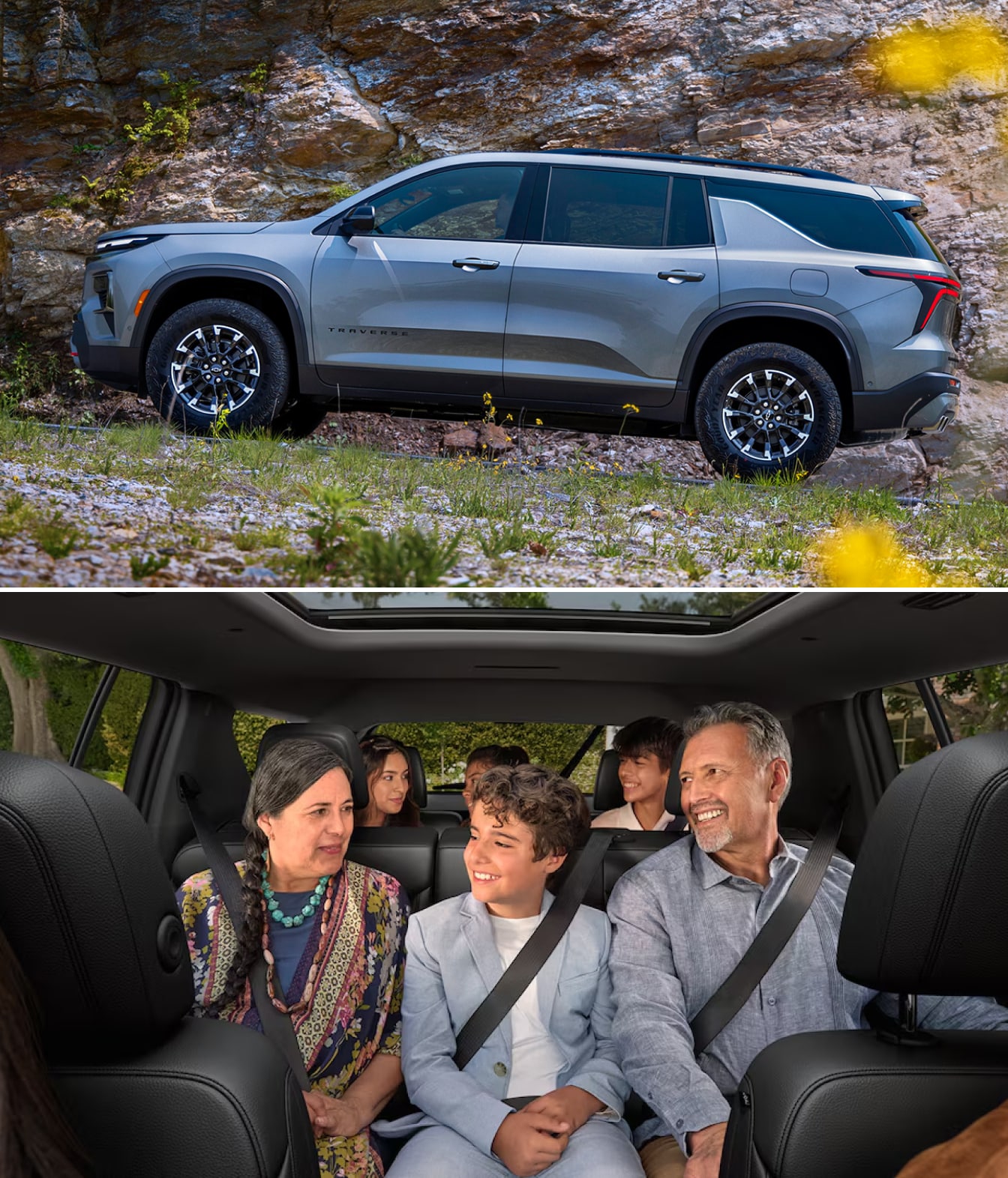 A Chevy Traverse Lease Accommodates the Whole Family