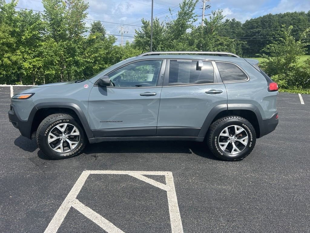 Used 2014 Jeep Cherokee Trailhawk with VIN 1C4PJMBS2EW277464 for sale in Middlebury, VT
