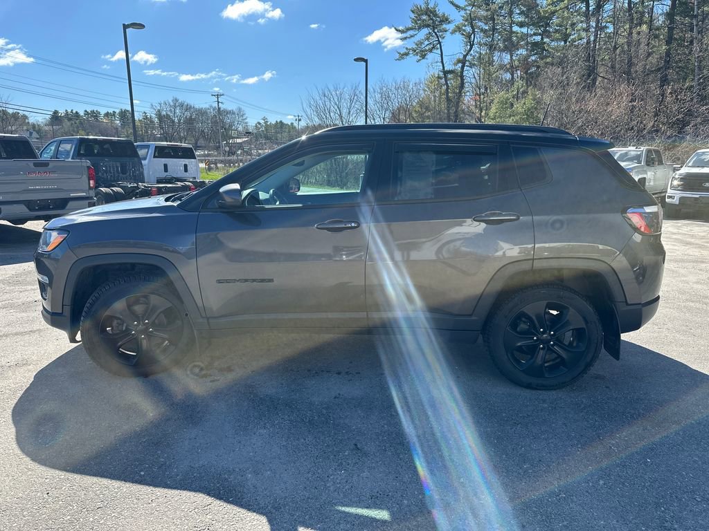 Used 2021 Jeep Compass Altitude with VIN 3C4NJDBB7MT510511 for sale in Middlebury, VT