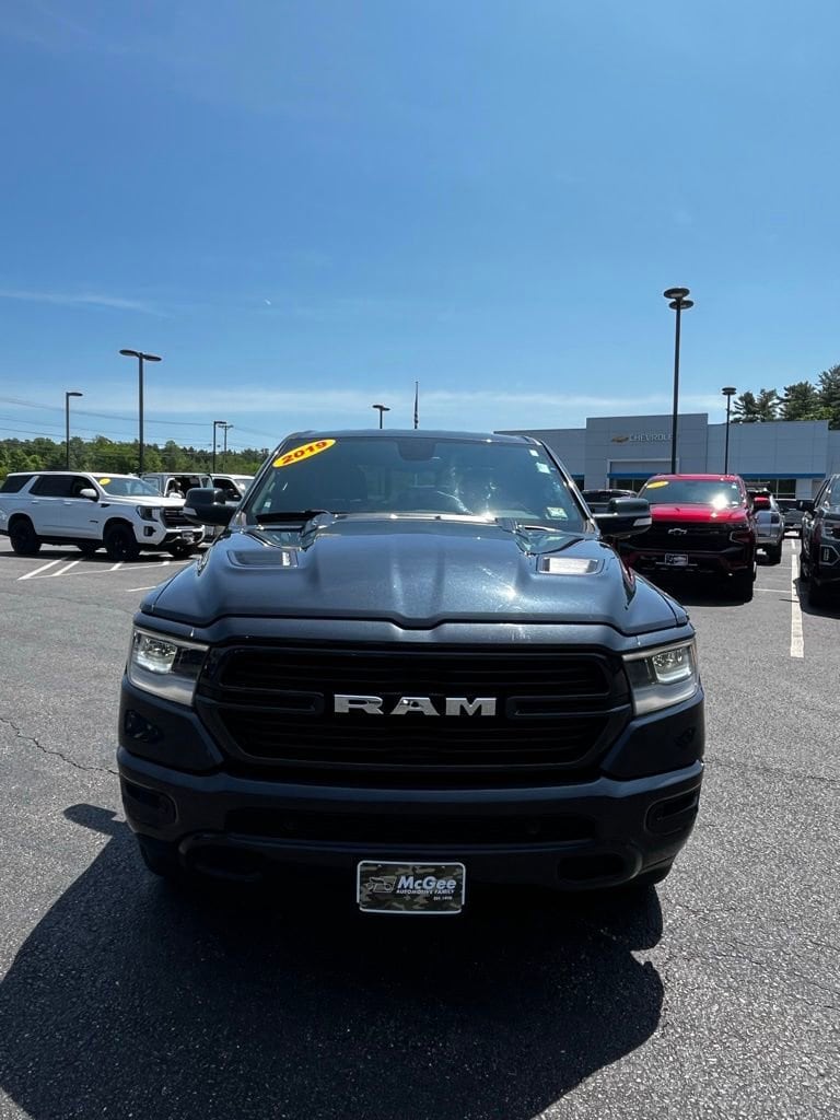 Used 2019 RAM Ram 1500 Pickup Laramie with VIN 1C6SRFJT5KN610841 for sale in Middlebury, VT