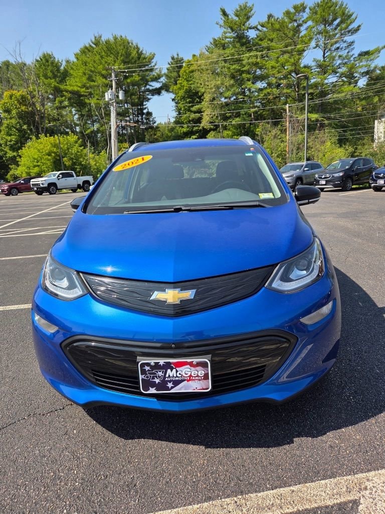 Used 2021 Chevrolet Bolt EV Premier with VIN 1G1FZ6S04M4113800 for sale in Middlebury, VT