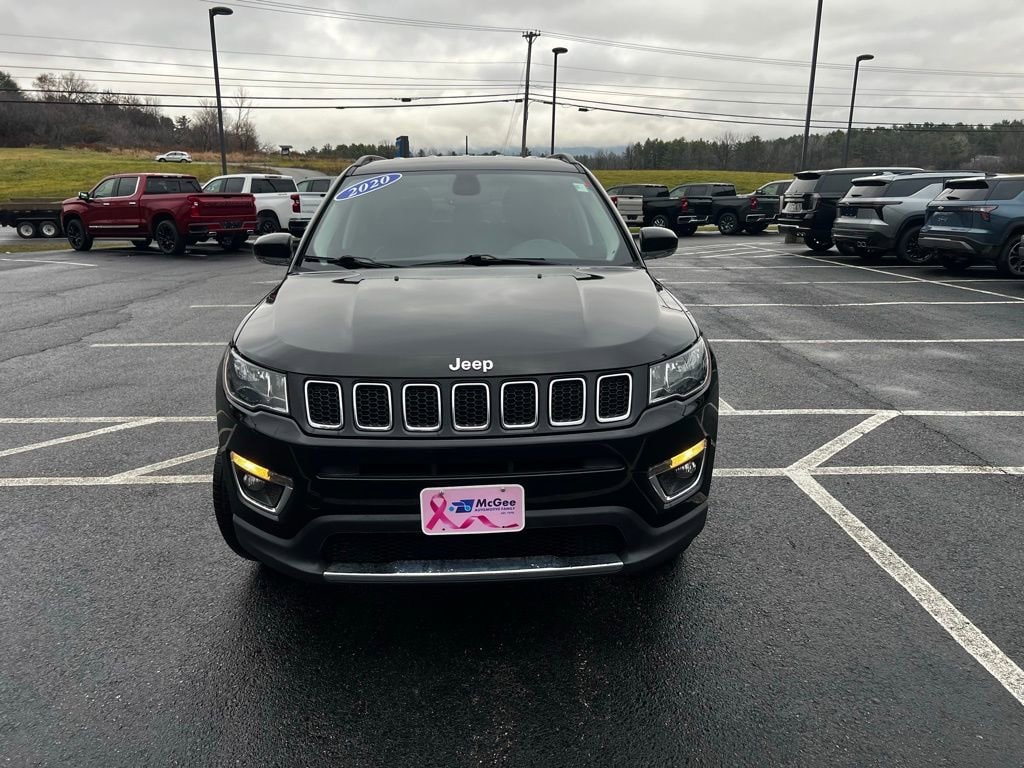 Used 2020 Jeep Compass Limited with VIN 3C4NJDCB9LT159758 for sale in Middlebury, VT