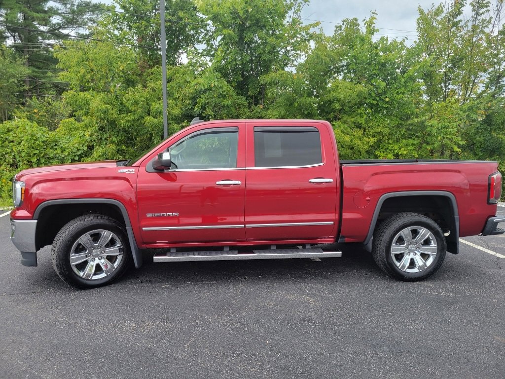 Used 2018 GMC Sierra 1500 SLT with VIN 3GTU2NEC3JG475313 for sale in Middlebury, VT