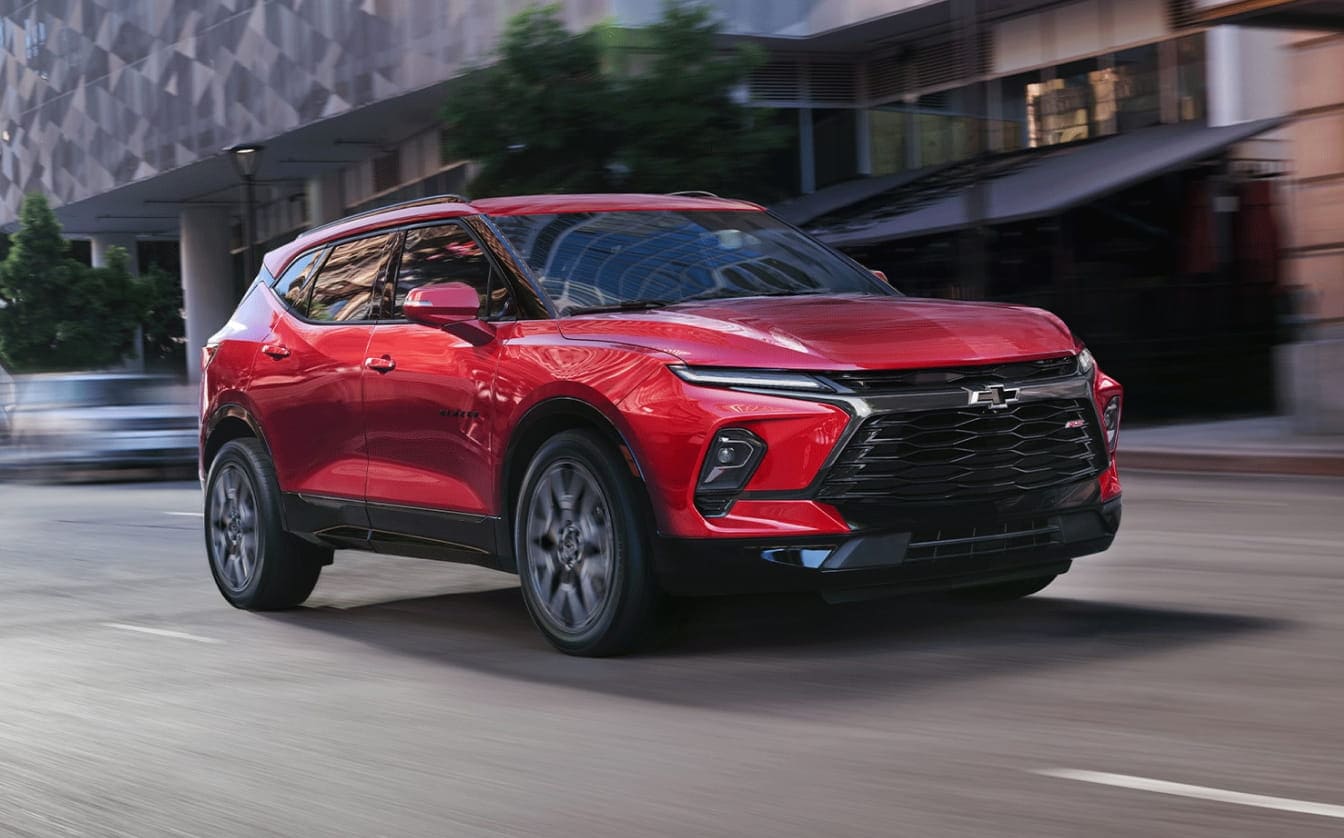2026 Chevrolet Blazer RS in Radiant Red Tintcoat