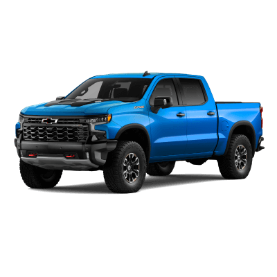 2026 Chevrolet Silverado LD ZR2 Crew Cab in Riptide Blue Metallic
