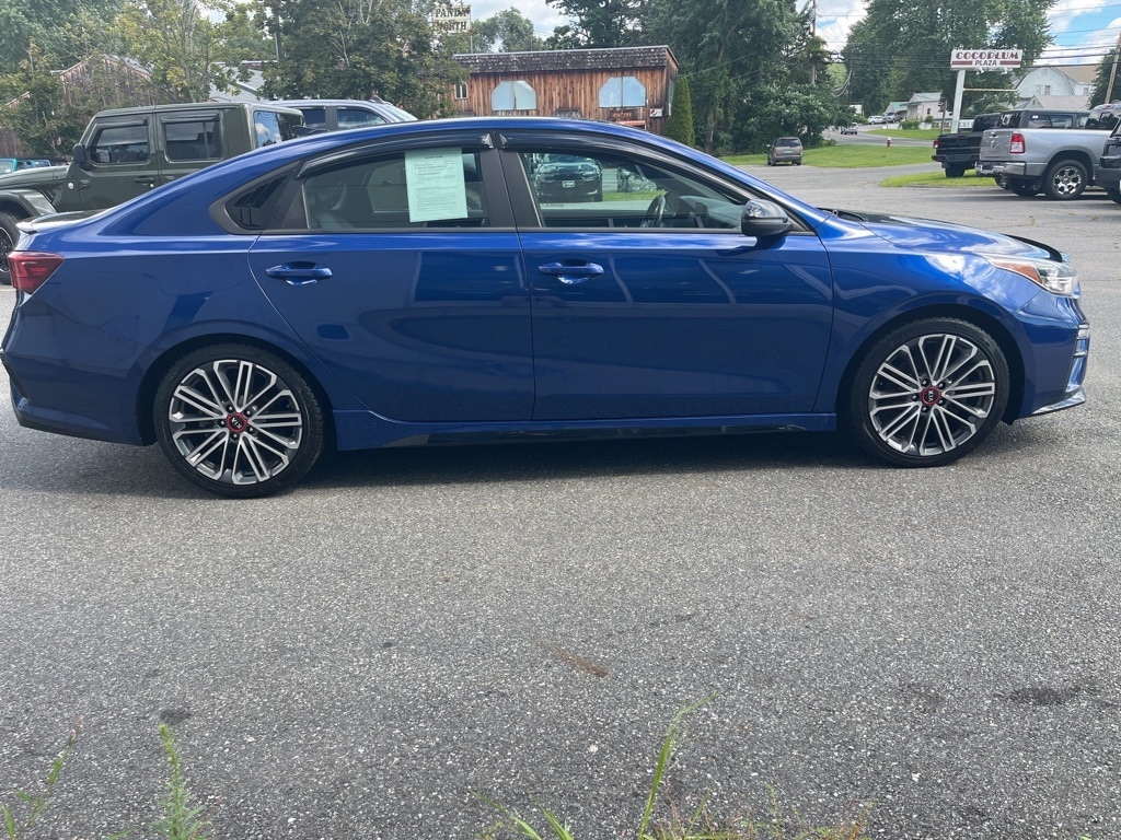 Used 2021 Kia Forte GT with VIN 3KPF44AC2ME344523 for sale in Brattleboro, VT