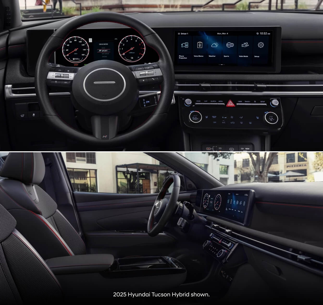 Hyundai Tucson Hybrid vs. Kia Sportage Hybrid: Tech Features