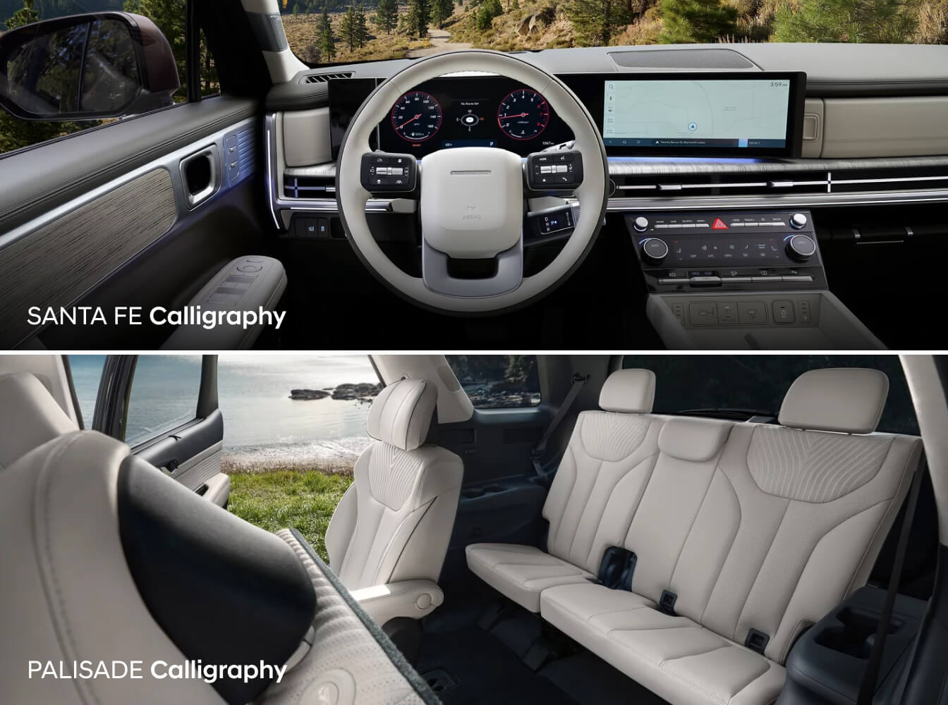 2025 Hyundai Santa Fe Vs. Palisade SideBySide Comparison