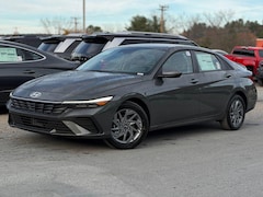 2026 Hyundai Elantra Hybrid Blue Sedan
