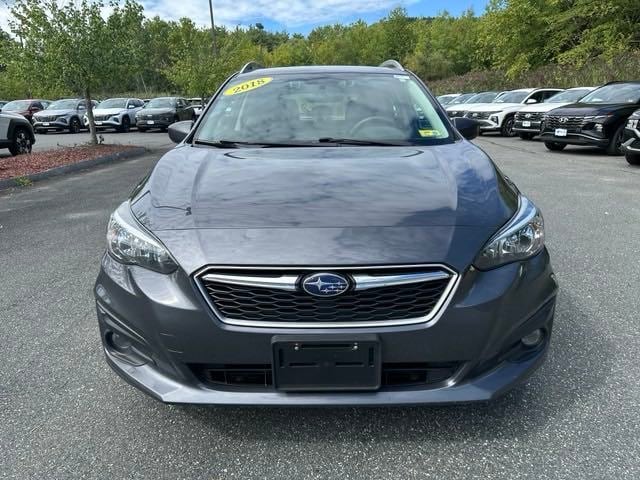 Used 2018 Subaru Impreza Premium with VIN 4S3GTAD67J3749596 for sale in Lebanon, NH