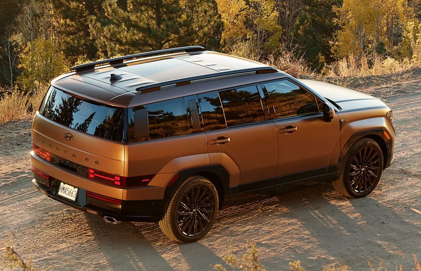2026 Hyundai Santa Fe in Earthy Brass Matte