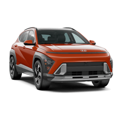 2025 Hyundai Kona Limited in Soultronic Orange Pearl