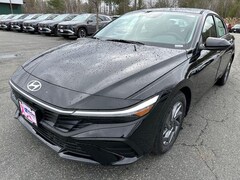 2026 Hyundai Elantra Hybrid Blue Sedan