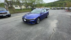 2025 Hyundai Elantra Hybrid Blue Sedan
