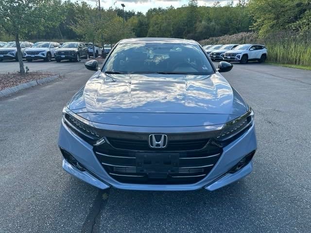 Used 2021 Honda Accord Sport with VIN 1HGCV2F34MA022144 for sale in Lebanon, NH