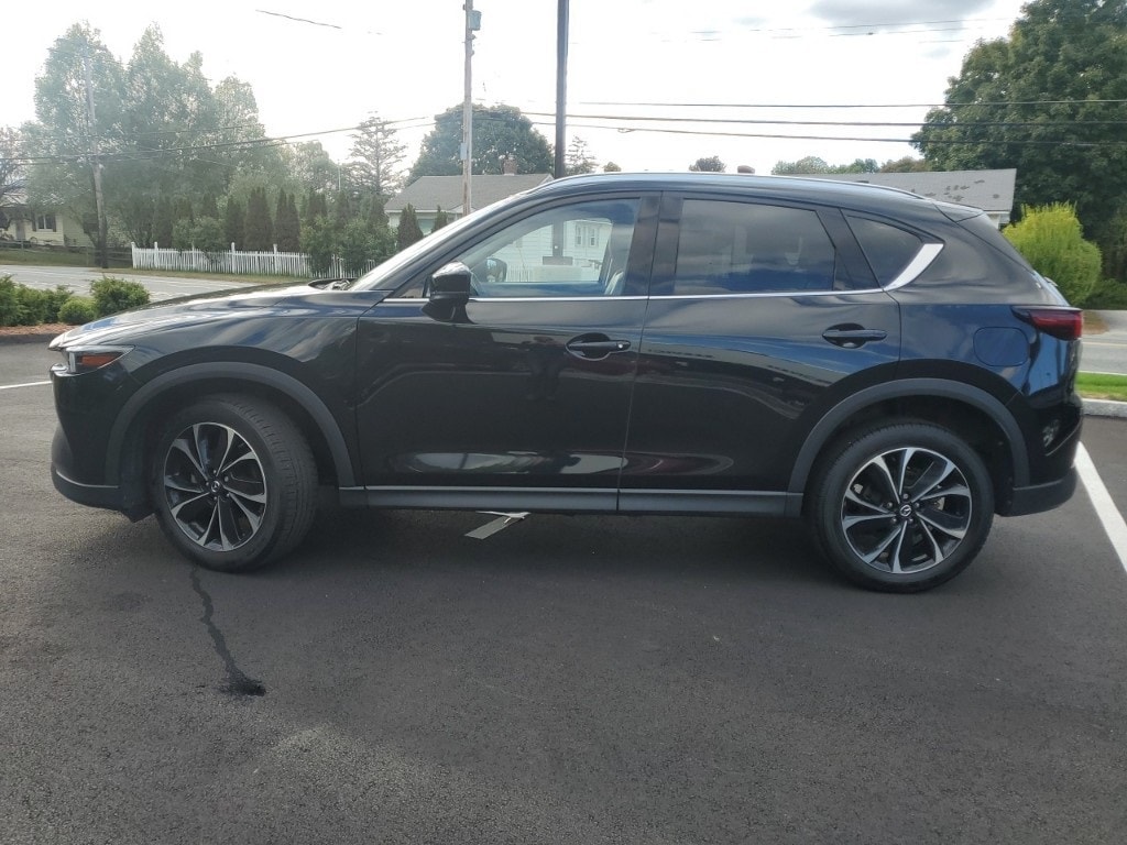 Used 2022 Mazda CX-5 S Premium package with VIN JM3KFBDM1N0600654 for sale in Claremont, NH