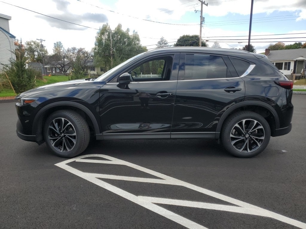 Certified 2022 Mazda CX-5 S Premium Plus package with VIN JM3KFBEM4N0600856 for sale in Claremont, NH