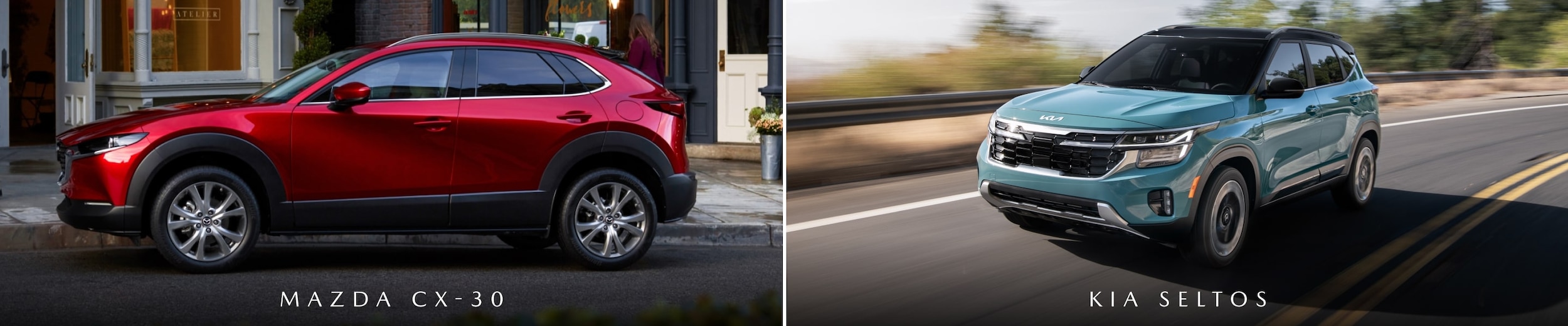 Kia Seltos vs. Mazda CX-30