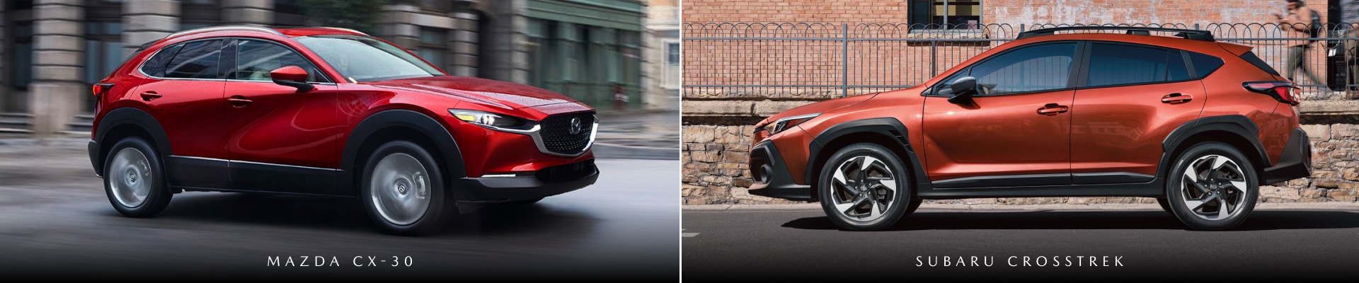 mazda cx-30 vs subaru crosstrek