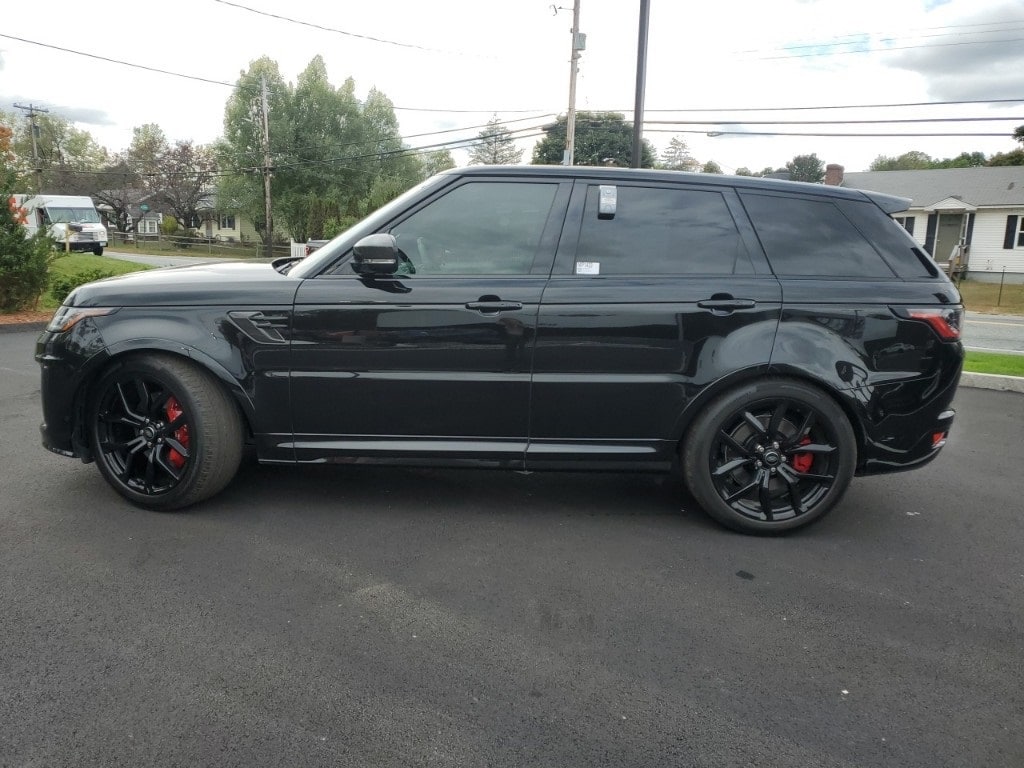 Used 2022 Land Rover Range Rover Sport SVR Carbon Edition with VIN SALWZ2RE6NA221235 for sale in Claremont, NH