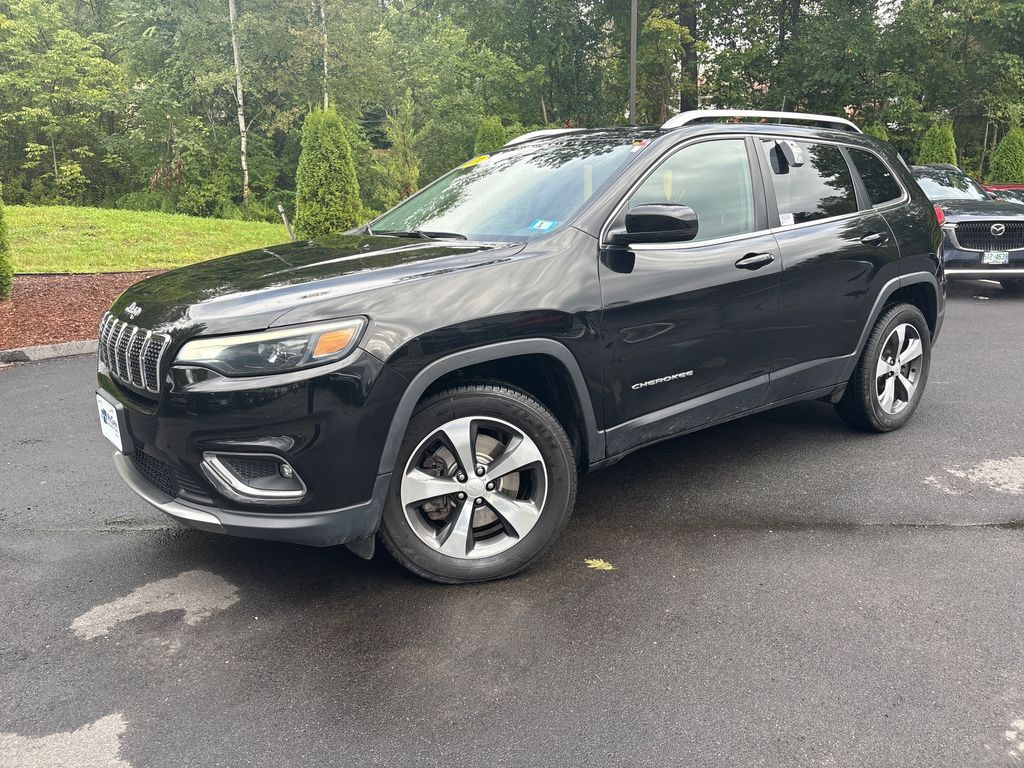 Used 2019 Jeep Cherokee Limited with VIN 1C4PJMDX8KD276528 for sale in Claremont, NH