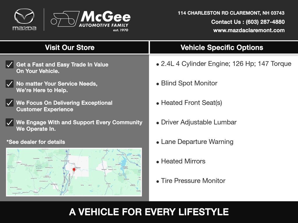 Used 2021 Mitsubishi Outlander SEL with VIN JA4J2VA76MZ000670 for sale in Claremont, NH