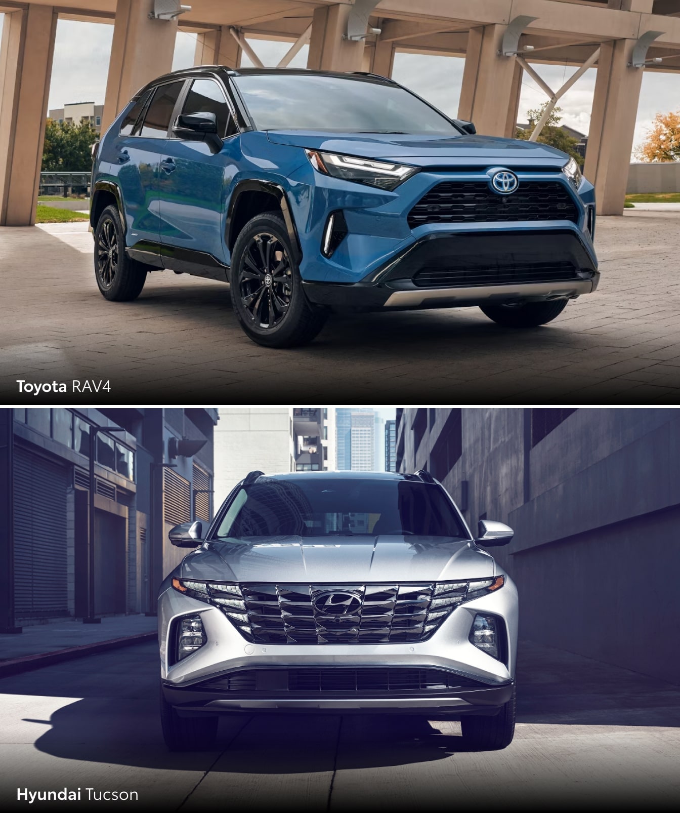 Bring the Whole Family to See the Toyota RAV4 vs. Hyundai Tucson in Person