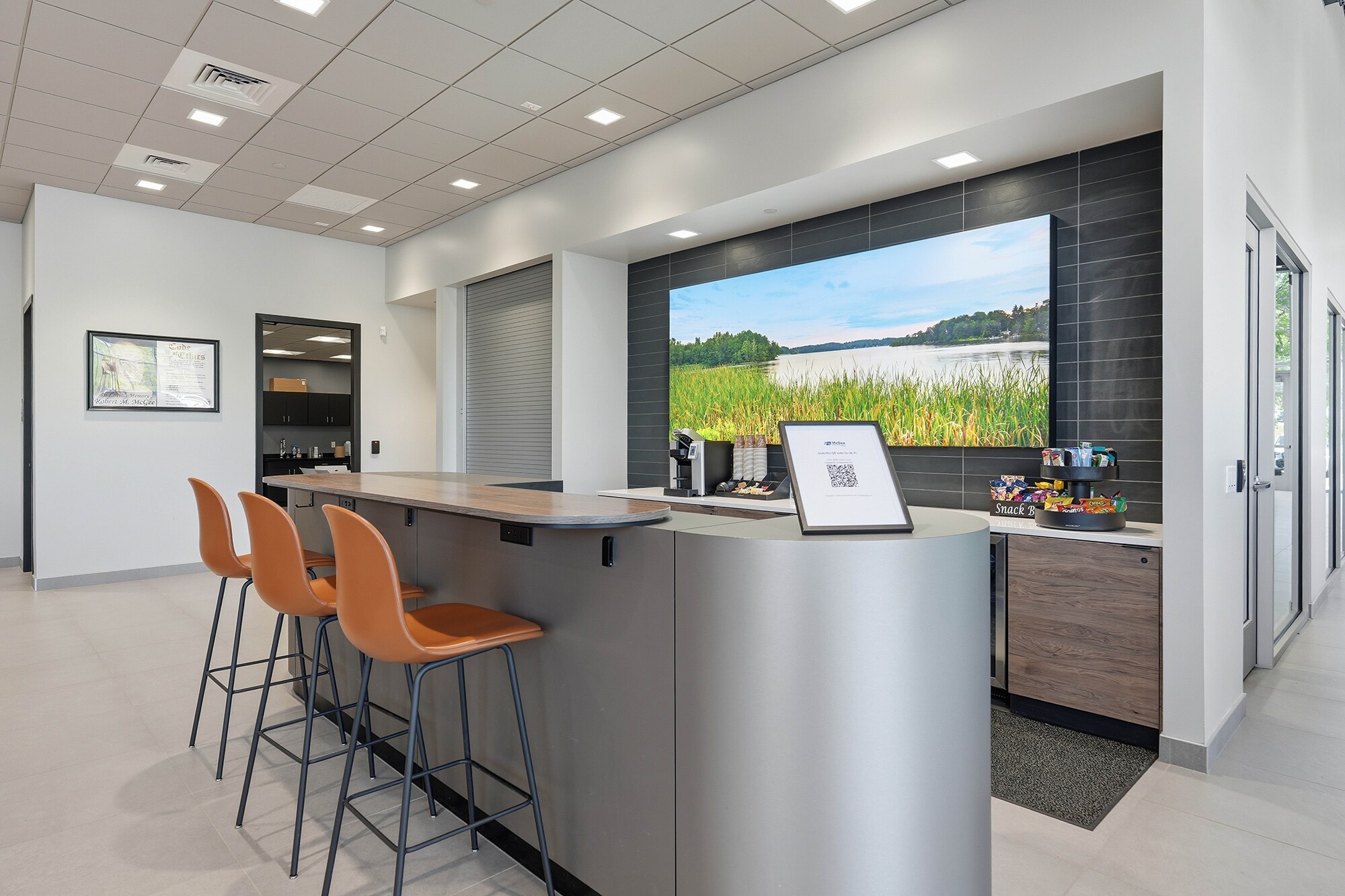 Parts counter at BMW of Lenox in Lenox, Massachusetts