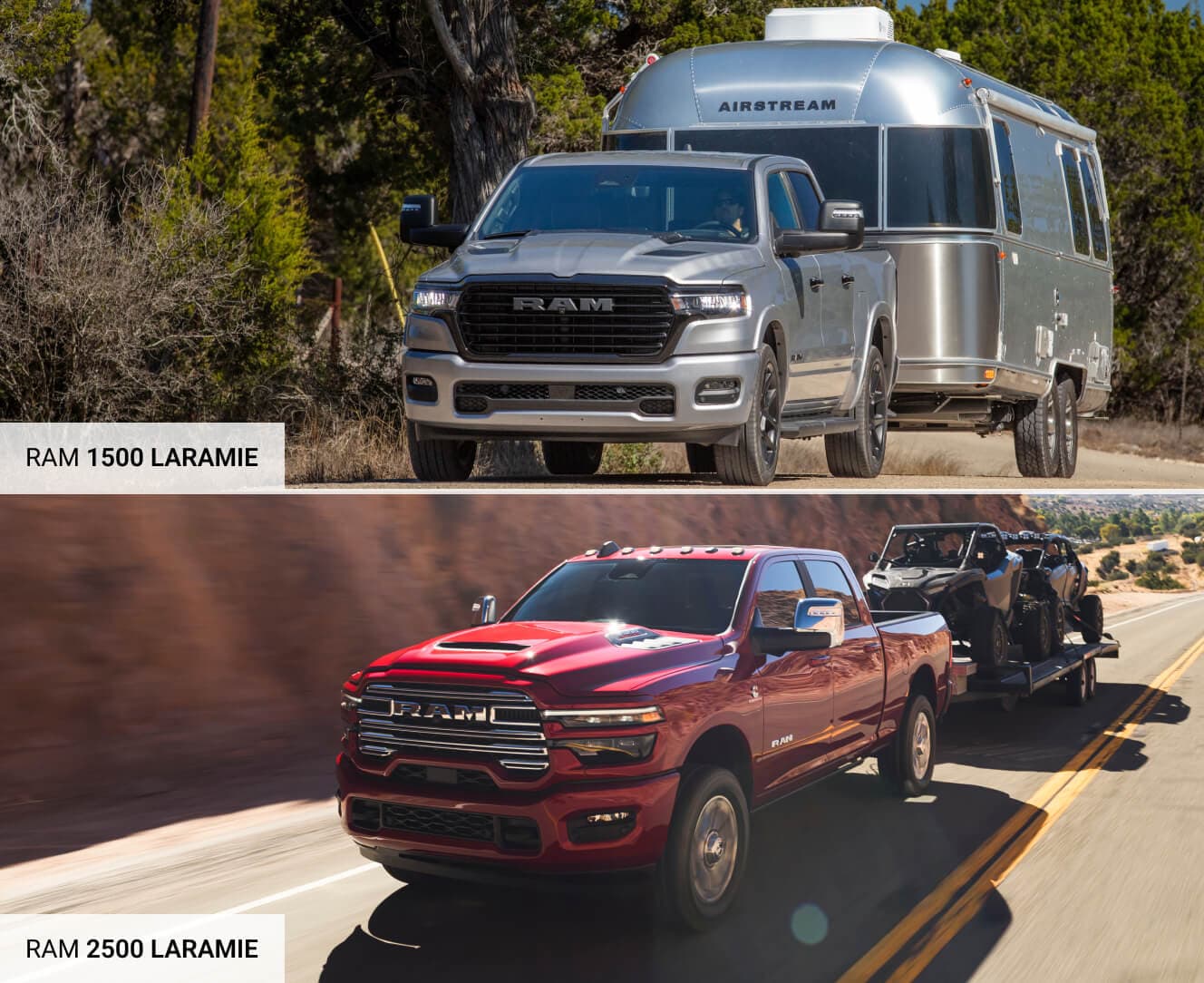 Ram 1500 vs. 2500 Towing Capacity