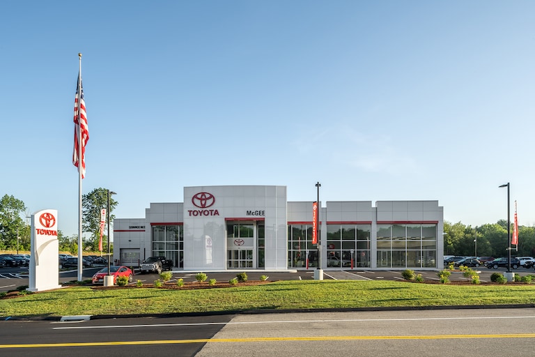 McGee Toyota of Putnam dealership in Putnam, Connecticut