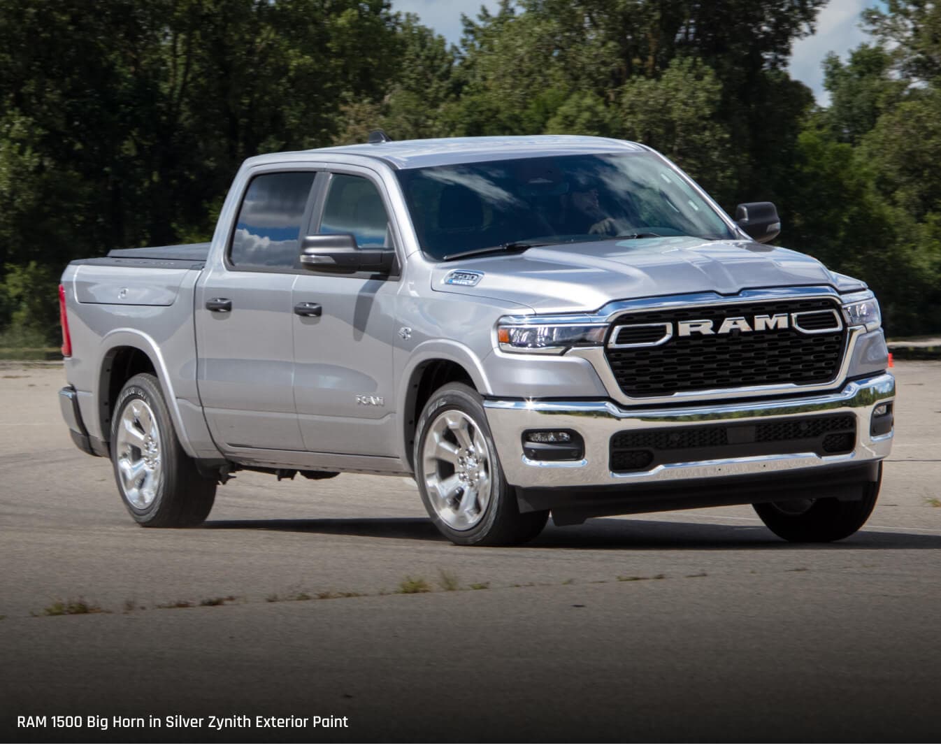 2026 RAM 1500 Big Horn in Silver Zynith Exterior Paint