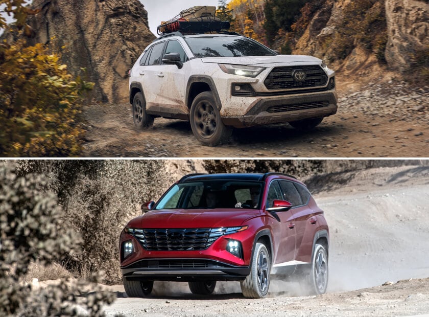 2024 Toyota RAV4 Vs. Hyundai Tucson