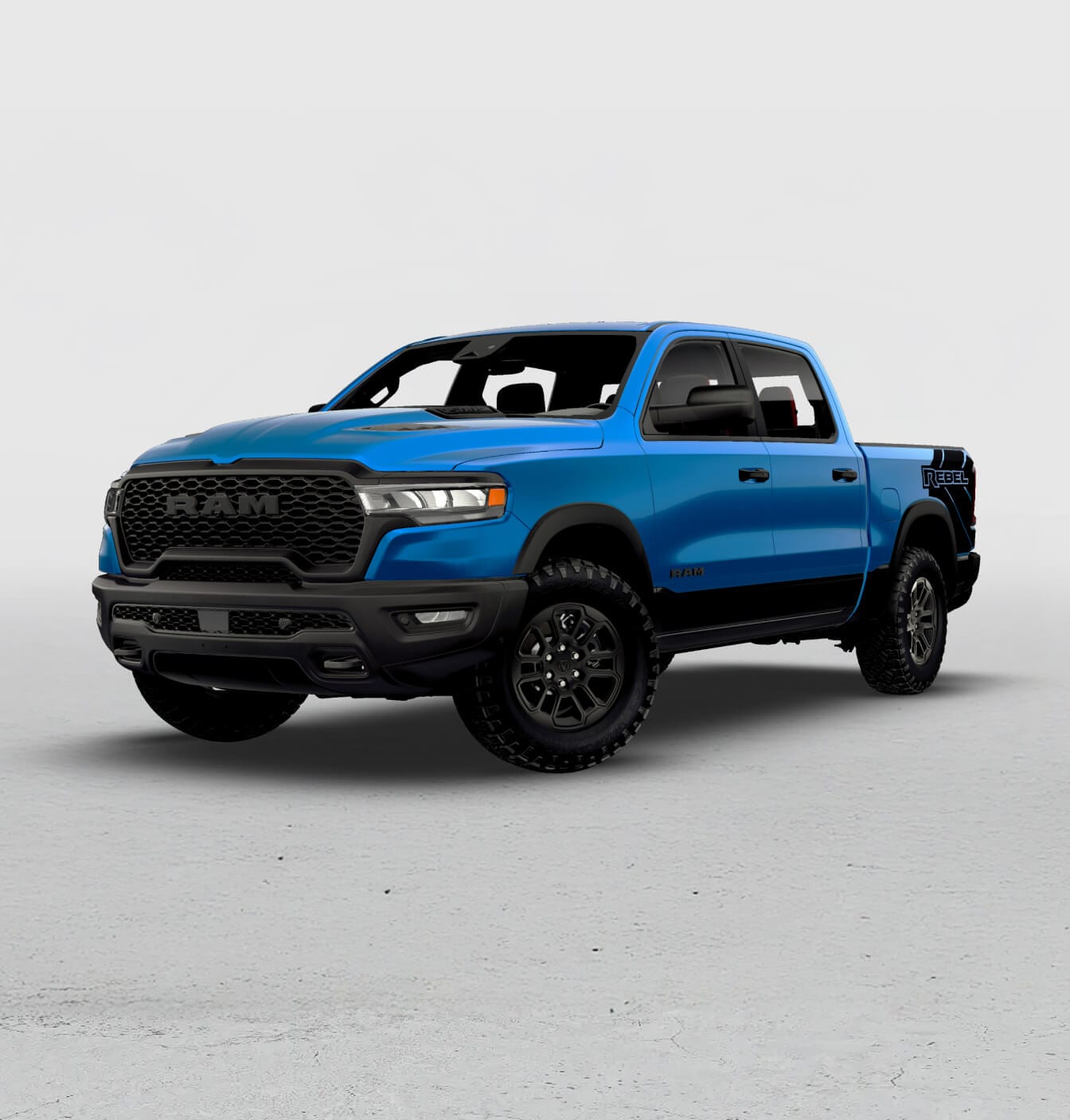 2026 RAM 1500 Rebel in Hydro Blue