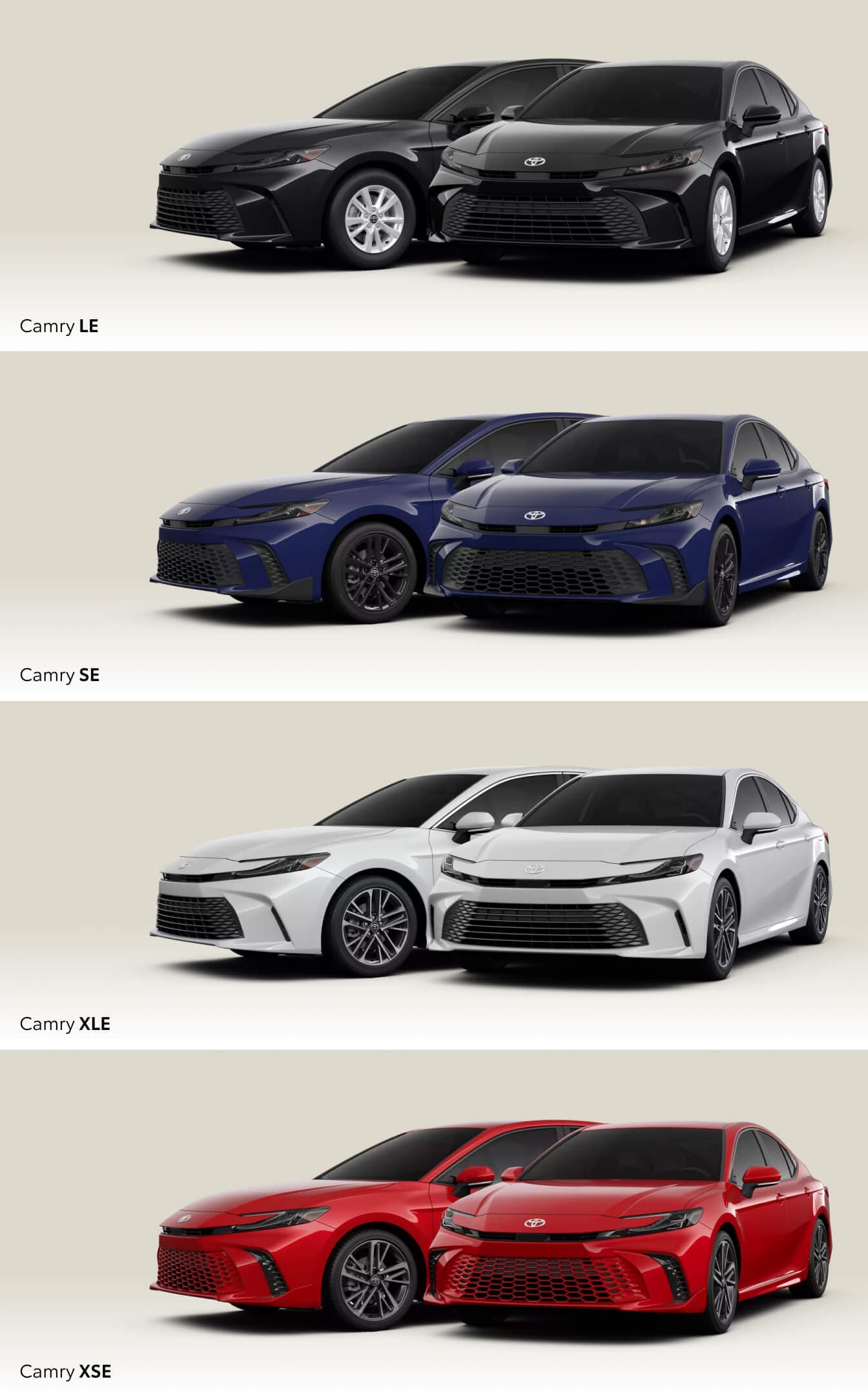 Toyota Camry Trim Levels
