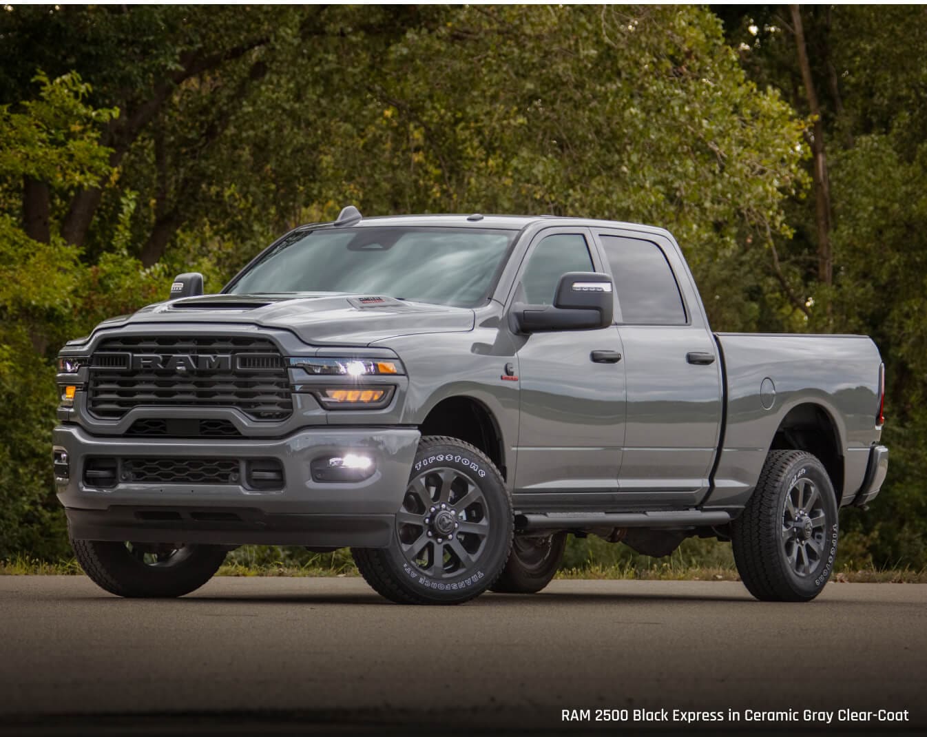 2026 RAM 2500 Black Express in Ceramic Gray Clear-Coat