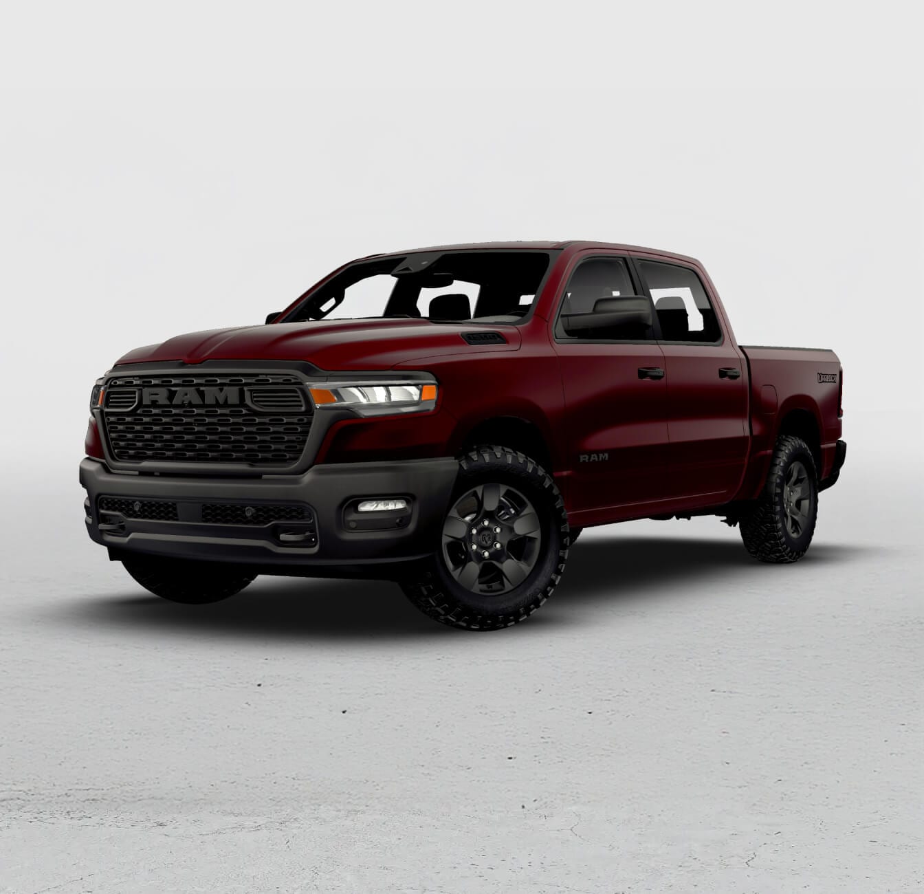 2026 RAM 1500 Warlock in Delmonico Red