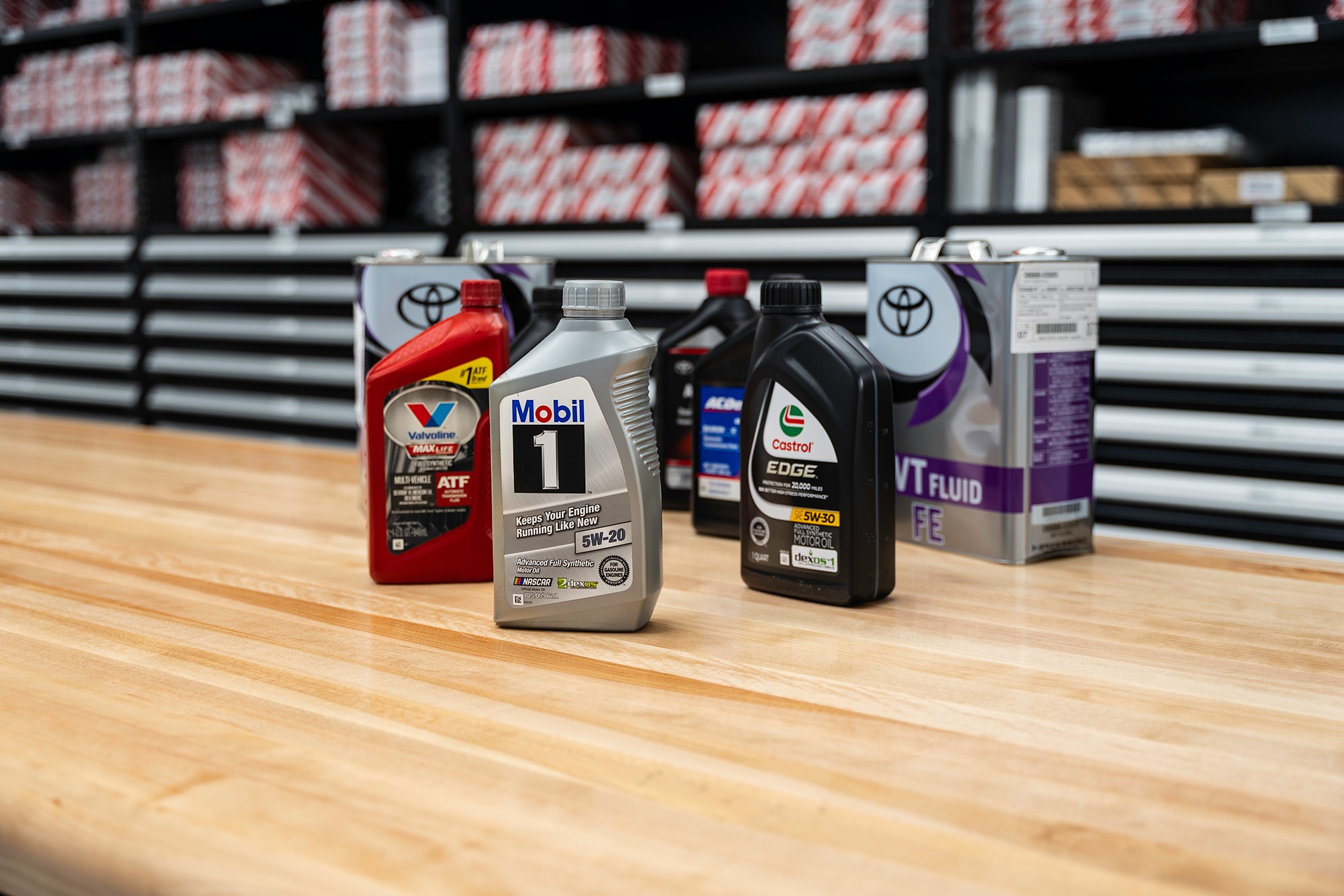 Parts counter at McGee Toyota of Putnam in Putnam, Connecticut