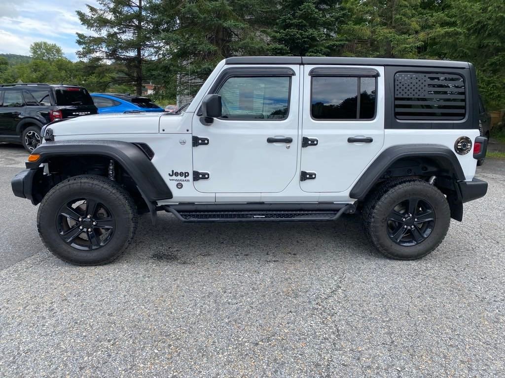 Used 2019 Jeep Wrangler Unlimited Sport with VIN 1C4HJXDN4KW685621 for sale in Montpelier, VT