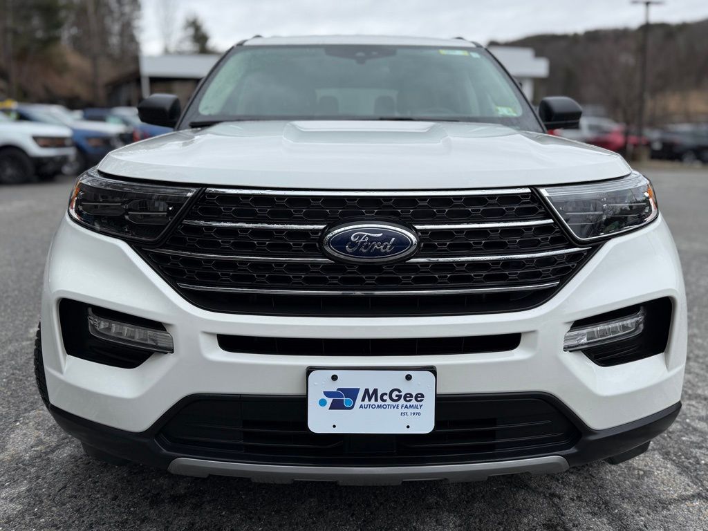 Used 2022 Ford Explorer XLT with VIN 1FMSK8DHXNGB43226 for sale in Montpelier, VT